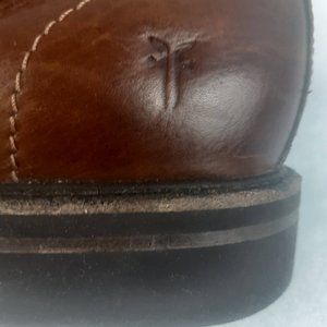 FRYE Classic Brown Leather Oxford dress Shoes Welted men9.5/8.5uk
